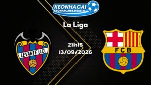 Soi kèo Levante vs Barcelona - 13/09/2026 | La Liga